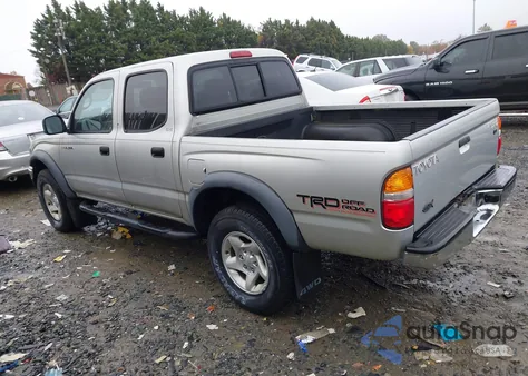 2002 Toyota Tacoma Base V6 z USA, uszkodzony, nr VIN 5TEHN72N22Z139023